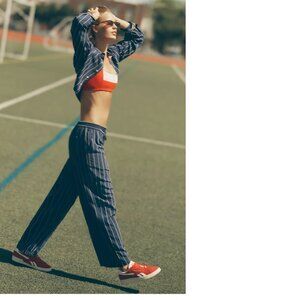 Anthropologie The Brooklin Tie-Front Printed Pull-On Pants by Maeve size M new